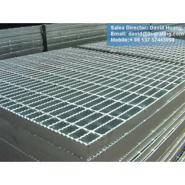 galv standard grating panels, galvanized heavy duty iron grating